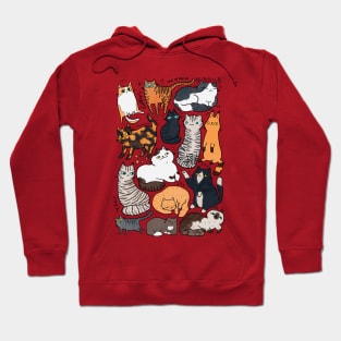 Kinda Halloween Cats Hoodie